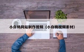 华容小白杨网站制作视频（小白杨视频素材）